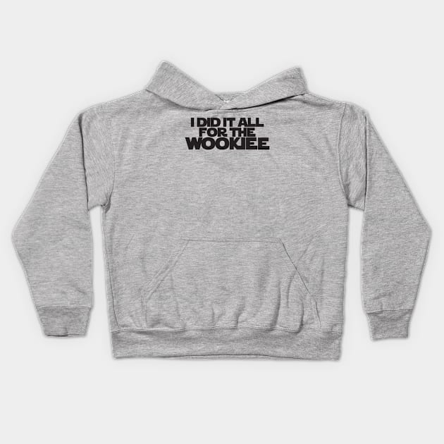 Wookiee Kids Hoodie by jknaub